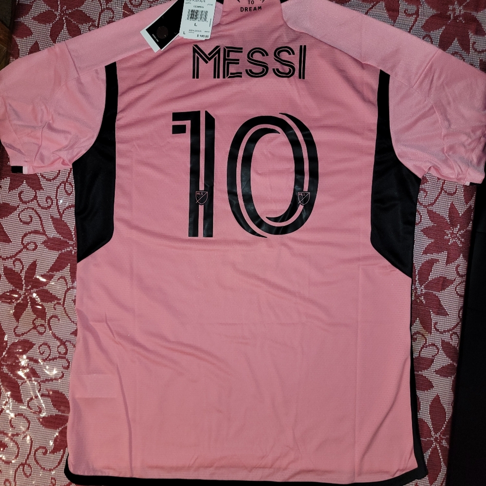 MESSI #10 Inter Miami 2024/25 Authentic Home Jersey Men’s Size Large JE9742